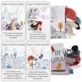 thumbnail image 2 of Set de 2 Libros Texturas Interactivos Estimulación para bebé Dara Baby, 2 of 5
