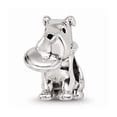thumbnail image 1 of 925 Sterling Silver Reflections Dog With Flying Disc Bead; for Adults and Teens; for Women and Men, 1 of 3
