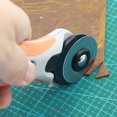 thumbnail image 2 of Opolski 45mm Roller Wheel Blade Rotary Cutter Tailor Fabric Leather Craft Sewing Tool, 2 of 8