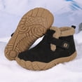 thumbnail image 7 of Kids Wide Toe Box Winter Boots, Fleece-Lined Outdoor Shoes for Boys and Girls, 7 of 7