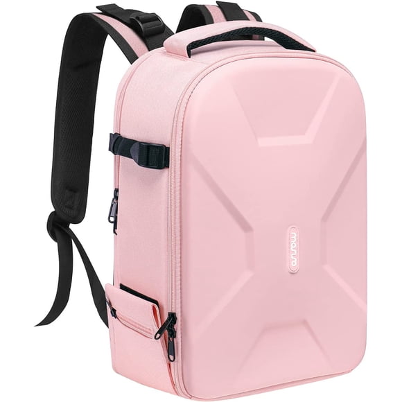 Camera Backpack, DSLR/SLR/Mirrorless Insert Protection Photography Camera Bag Full Open Waterproof Hardshell