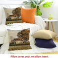 thumbnail image 4 of FCXZI 100% Linen Pillow Covers Trees Home Decor for Sofa Couch 18x18in, 4 of 5