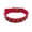Red, variant on Heavy Duty Spiked Studded Leather Dog Collar - Adjustable Punk Style Pet Collar for Medium to Large Dogs - Durable PU Leather with Sharp Rivets for Pitbull, Bulldog, Boxer - 25-inch Length