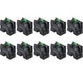 thumbnail image 1 of 10PCS ZB2-BE101C NO/ZB2-BE102C Contact Block Momentary Pushbutton Switch 10A600V, 1 of 10