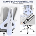 thumbnail image 6 of Ergonomic Office Chair,Adjustable Lumbar Support,300LBS Capacity,Computer Chair with Retractable Footrest,Breathable Mesh Back Gaming Chair Adjustable Headrest, 6 of 7
