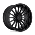 thumbnail image 2 of XD Aluminum Rim XD857 WHIPLASH 20X9in Gloss Black with Gray Tint Finish, XD85729085400, 2 of 5
