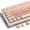Flesh Pink, variant on COSTOM PBT Keycaps, Jelly Keycaps Creamy MOA Profile, 132 Keys Translucent Cute Custom Key caps for Cherry Gateron MX Swithes Mechanical Keyboards, Flesh Pink