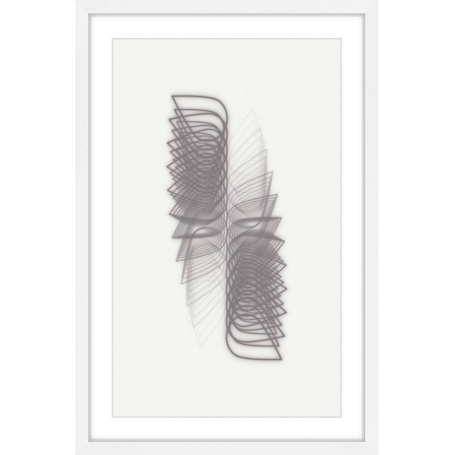Marmont Hill "Geometric Motion" by Bryon White Framed Painting Print