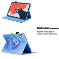 thumbnail image 2 of iPad Pro 11 Case 2020 2nd Generation, Allytech PU Leather TPU Inner Smart Cover Auto Sleep Wake Folio Flip Kickstand Full Protection Case for Apple iPad Pro 11 2nd Gen, Blue Dog, 2 of 7