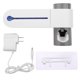 thumbnail image 2 of Dispensador de soporte para cepillo de dientes, cepillo de dientes de limpieza con luz UV, limpiador de cepillo de dientes, dispensador automático de pasta de dientes de alta capacidad, 2 of 8