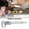 thumbnail image 4 of sweethay Calibrador Vernier electrónico LCD 0-150mm micrómetro medidor de longitud del hogar regla de carpintería funciona con batería Medidores de medidas dimensionales Tipo 1, 4 of 6