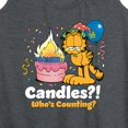 thumbnail image 3 of Garfield - Candles Who's Counting - Women's Racerback Tank Top, 3 of 5