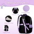 thumbnail image 6 of Inadays School Backpack Set Cute Bookbag Set for Elementary Preschool Middle, 6 of 7