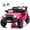 Pink, variant on 12V Build & Ride Electric Toy Car for Kids, Battery Powered DIY Assembly Ride on Vehicle with Remote Control, STEM Building Blocks, Buildable Ride on Toy, Ages 2–4 (Pink)