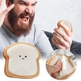 thumbnail image 3 of ICQOVD Learning Bread Toast Squishy Slow Rising Decompression Tool, 3 of 9