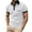 White, variant on JURANMO Business Casual Shirts for Men Short Sleeve Polo Shirt 1/4 Zip Collar Tee Tops 2024 Fashion Summer Golf T-shirt with Pocket Deals of the Day White M