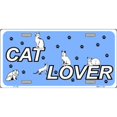 thumbnail image 1 of Cat Lover with Paws License Plate, 1 of 2