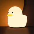 thumbnail image 1 of Luz nocturna LED de pato JanHm recargable con sensor táctil para dormitorio, 1 of 5