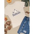thumbnail image 3 of Believe Butterflies T-Shirt Women -Image by Shutterstock, Female 3X-Large, 3 of 4