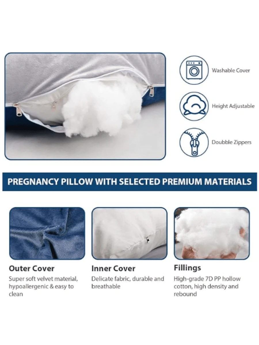WEFANCY Pregnant Woman Waist Pillow  Hot Products Overseas Warehouse Stock 2025 Summer Cool Products