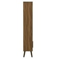 thumbnail image 5 of Bookcase Bookshelf Rack, Walnut Brown, Wood, Living Dining Room Kitchen Cafe Bistro Hospitality Restaurant, Modern Contemporary, HB37783, 5 of 9