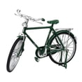 thumbnail image 2 of Colecciones de modelos de bicicletas , juguetes clásicos, figuritas en miniatura, arte de oficina, escultura interior hecha a mano, decoración , Verde B Macarena Mini bicicleta realista, 2 of 8