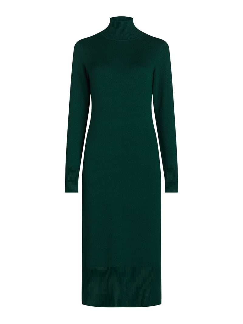 Free Assembly Women's Cozy Yarn Turtleneck Midi Sweater Dress, Sizes XS-XXXL - Walmart.com Free Assembly Women's Cozy Yarn Turtleneck Midi Sweater Dress, Sizes XS-XXXL - Walmart.com