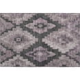 thumbnail image 2 of Addison Rugs Mayfield Premium Machine Washable Transitional Aztec Lavender Rectangle Rug, 1'8" x 2'6", 2 of 6