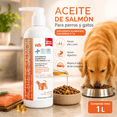 thumbnail image 2 of Aceite De Salmón Omega 3 Y 6 Para Perros Y Gatos 1Litro, 2 of 9
