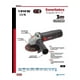 thumbnail image 2 of Esmeriladora Angular 4-1/2 1010W 10000 Rpm 120V EA1004A Urrea EA1004A, 2 of 3
