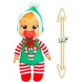 thumbnail image 4 of Cry Babies Tiny Cuddles Christmas Elfie Plush Figure, 4 of 7