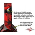 thumbnail image 3 of Skin Decal Wrap for Beats Solo 2 and Solo 3 Wireless Headphones Skulls Confetti Red (BEATS NOT INCLUDED) by WraptorSkinz, 3 of 4