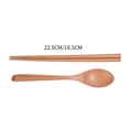 thumbnail image 3 of Wooden Bamboo Kitchen Cooking Utensil Tools Soup Teaspoon Catering Hot, 3 of 4