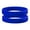 Darkblue, variant on SmartBy 2Pcs Fashion Silicone Wristbands Wrist Bands Solid Color Sports Design Bracelets
