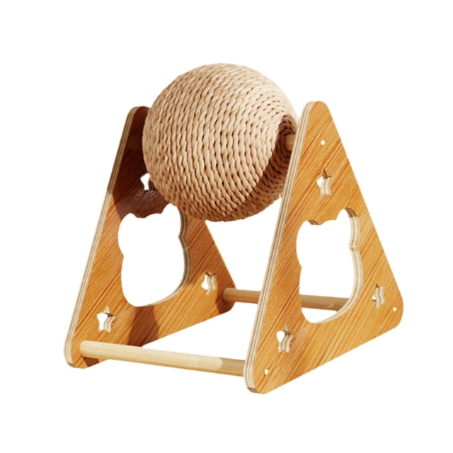 Pelota rascadora para gatos, protección para muebles, juego interactivo y ejercicio, de escalada, juguete para rascar para conejos, para