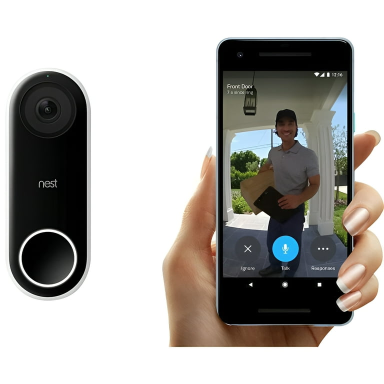 App Nest Security Doorbell Google Nest Doorbell (Wired, 2nd Gen