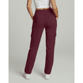 thumbnail image 6 of Real Essentials 3 Pack: Women's Fleece Cargo Sweatpants, Open Bottom Lounge & Athletic Casual Pants with Pockets, 6 of 6