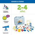 thumbnail image 4 of Learning Resources Pretend & Play Doctor Kit Azul - 19 Piezas, Edades 3+ a&ntilde;os Kit M&eacute;dico para Ni&ntilde;os, Juguete de doctor, Jueguetes de Medicina para ni&a Learning Resources NA, 4 of 7