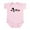 Petal Pink, variant on CafePress - Dachshund Mom Baby Light Bodysuit - Baby Light Bodysuit, Size Newborn - 24 Months