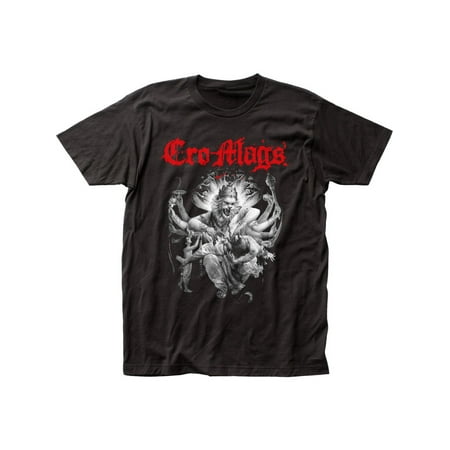 Cro-Mags Punk Rock Thrash Band Best Wishes Adult Fitted Jersey T-Shirt (The Best Punk Rock Bands)