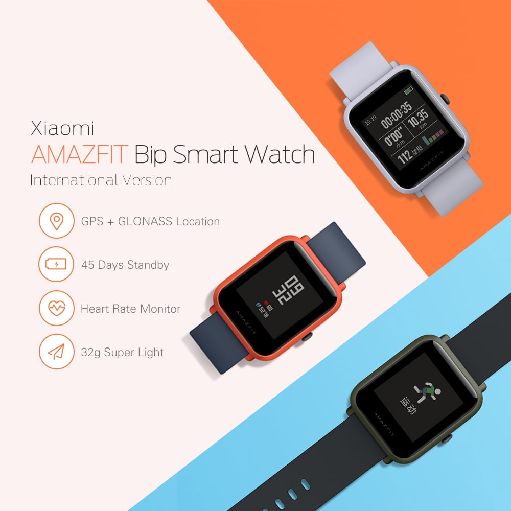 amazfit bip sports tracker