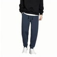 thumbnail image 6 of Jogging Athletic Pants for Man Heavy Cotton Elastic Waist Drawstring Binding Leg Trousers Solid Color Sweatpants, 6 of 6