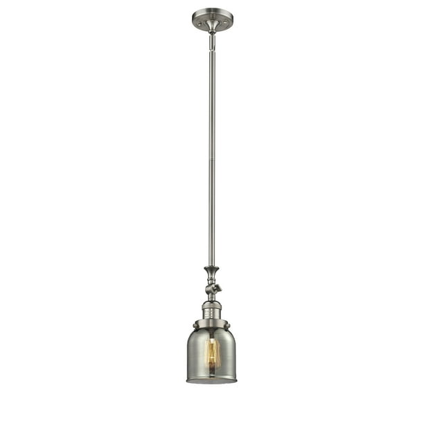 Innovations Lighting 206 Small Bell 5 Wide Adjustable Mini Pendant Nickel Com Innovations Lighting 206 Small Bell, Mini Pendant Track Lighting Fixtures