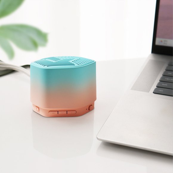 Suncoda Bluetooth Speake, Gift Speaker Hf10 Private Model Bluetooth Speaker Macaron European American Japanese and Korean Portable Outdoor Speaker