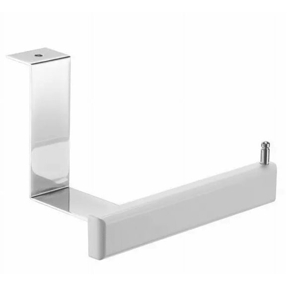 Natura Paper Holder Furniture Side Chrome/White Wood
