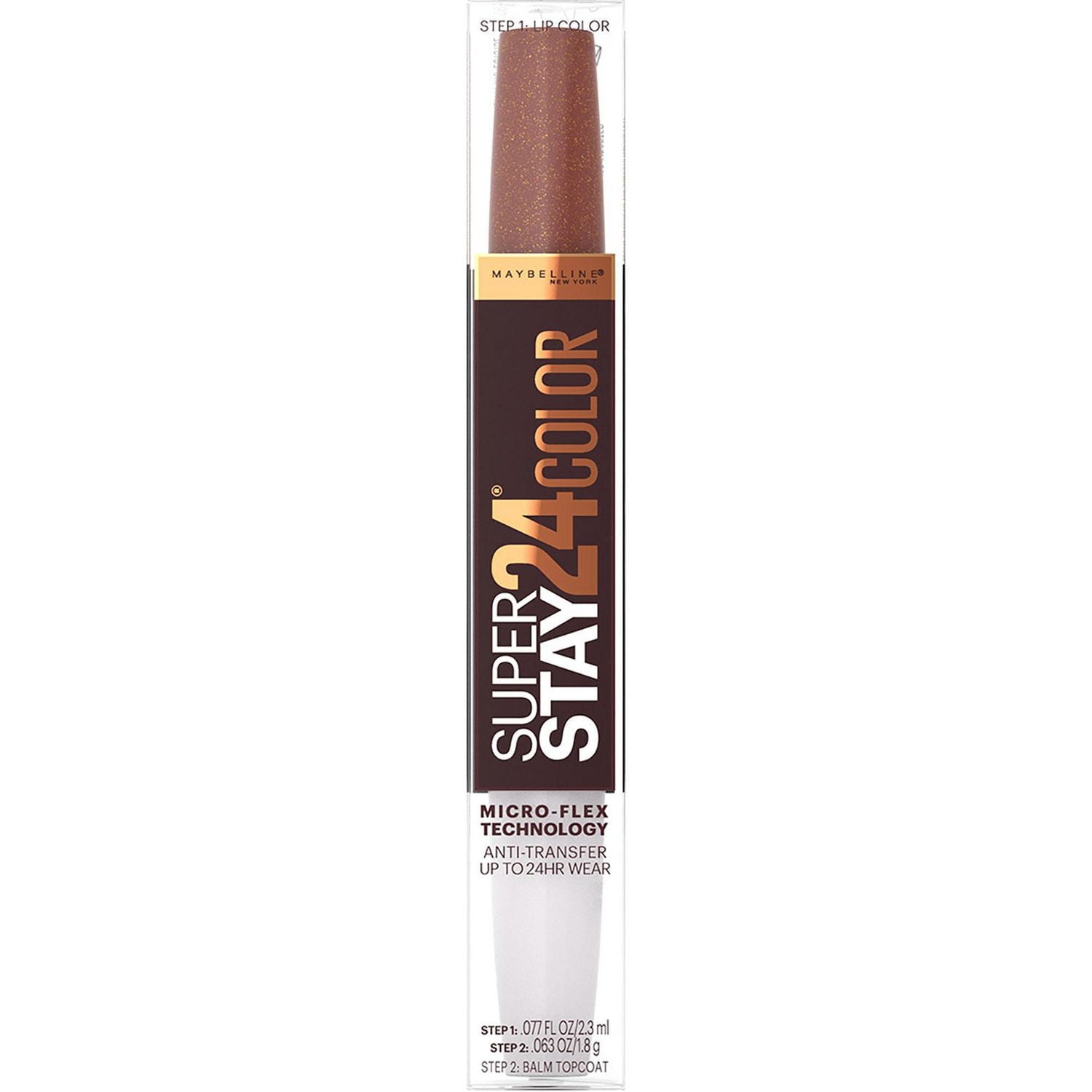 Maybelline New York Superstay 24® 2-étapes Rouge à lèvres Liquide, Collection Café