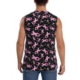 thumbnail image 4 of Disketp Breast Cancer Awareness Sleeveless Tshirts For Men, Muscle Shirts For Men Dry Fit Tank Top-3x-Large, 4 of 8