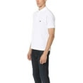 thumbnail image 3 of Lacoste Mens Reguer Fit Lightweight Cotton Polo White DH2050-51 001, 3 of 4