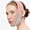 Orange, variant on Graphene V Line Lifting Mask, Skin-Friendly & Breathable Double Chin Reducer, Adjustable Chin Strap for Sleeping with Highly Elastic Fabric, Chin Lifting Mask for Women Man