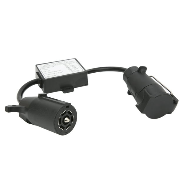 Conector De Remolque De Hoja De 7 Pines, Adaptador De Remolque Plug And Play Para Caravana Para Portabicicletas